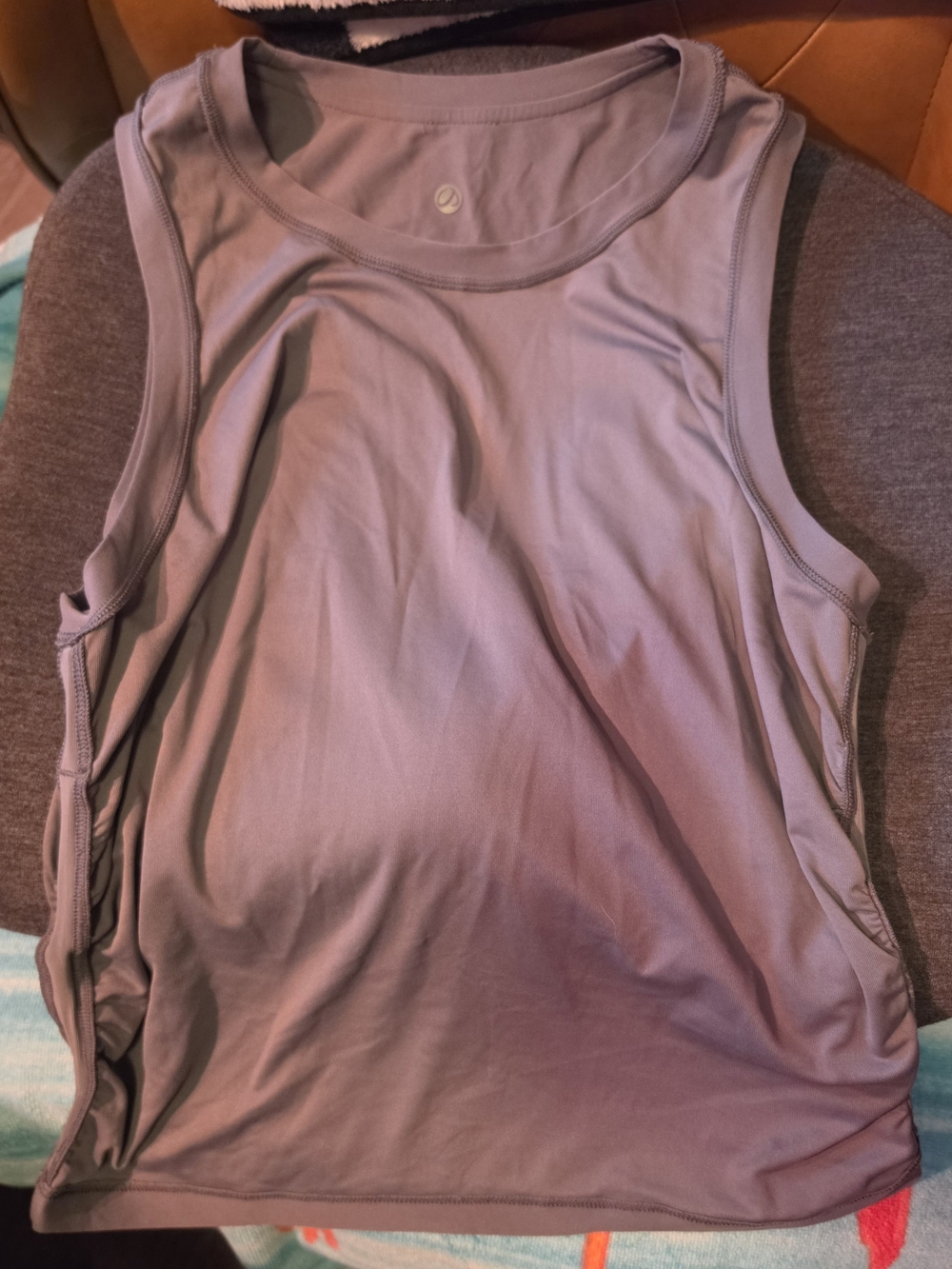 CRZ YOGA Cloudweight High Neck Athletic Tank Top